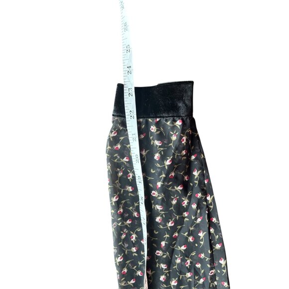 Lush Women's Black Floral Shear Short Dress - Picture 6 of 8